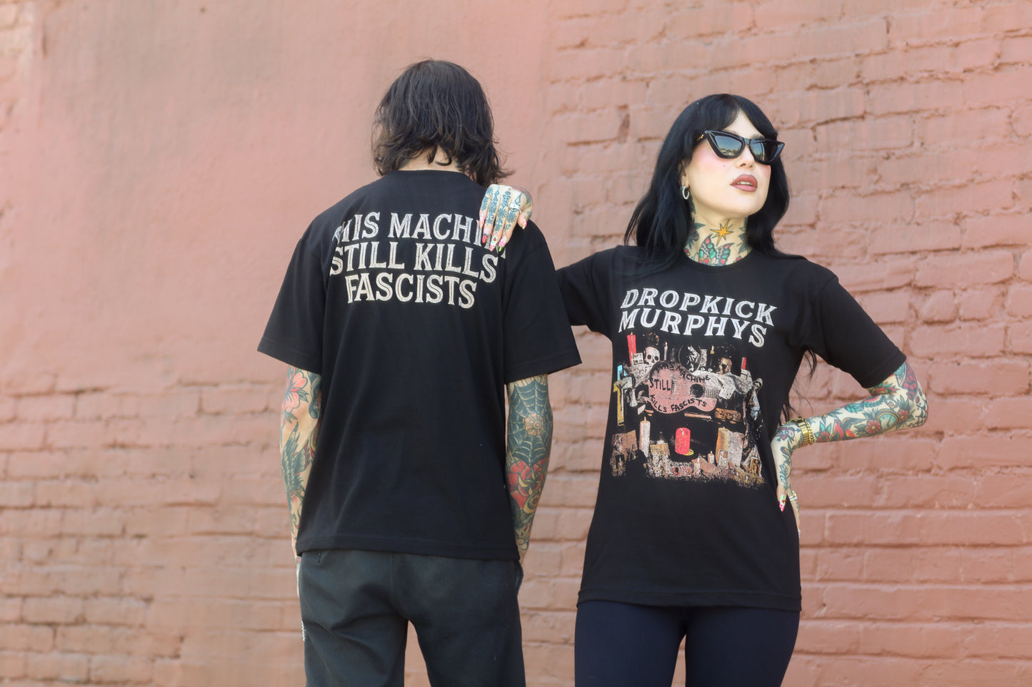 This Machine Still Kills Fascists Cover Redux 2025 T-Shirt (Black)