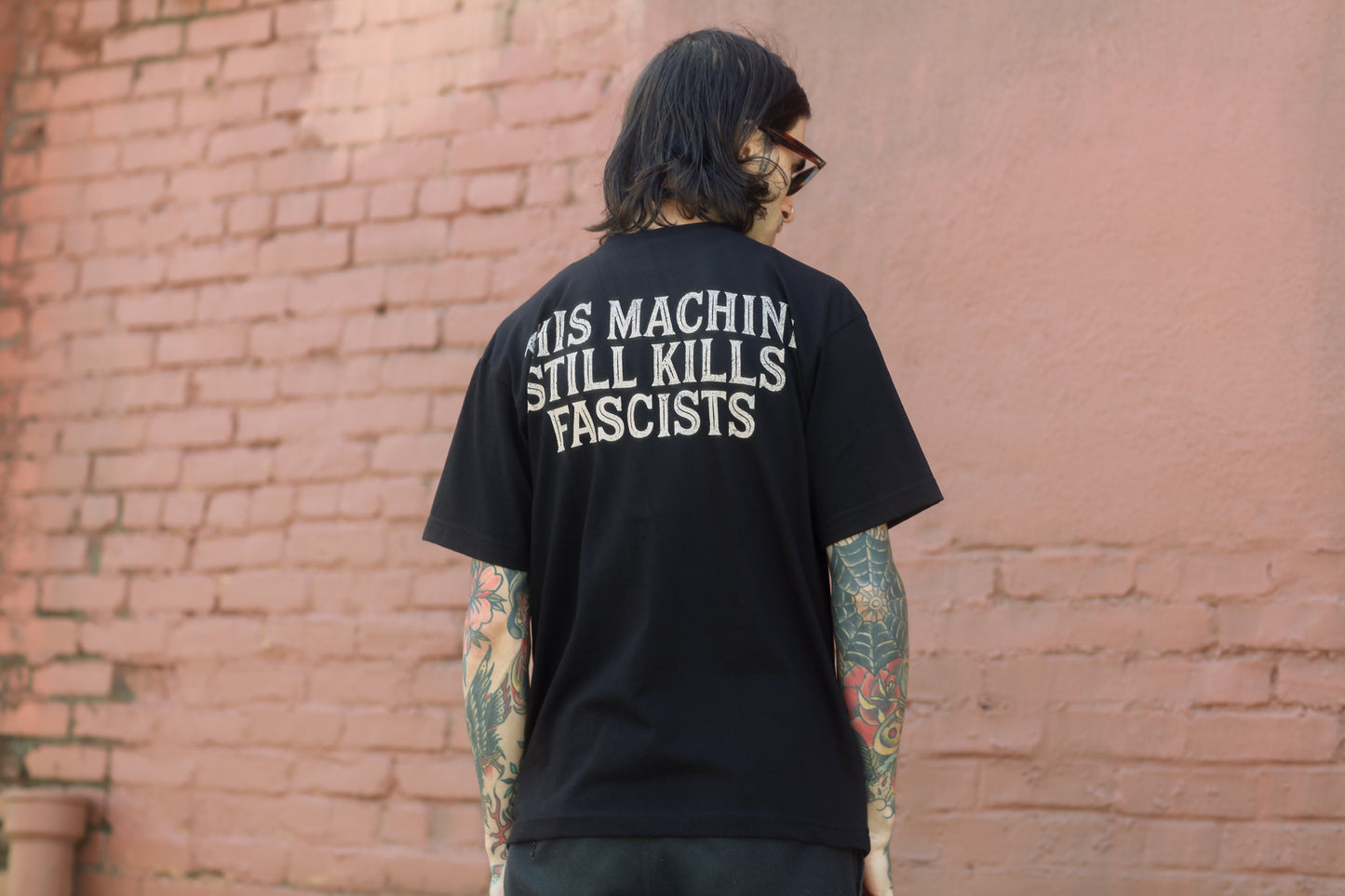 This Machine Still Kills Fascists Cover Redux 2025 T-Shirt (Black)