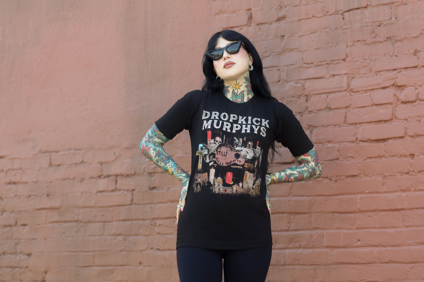 This Machine Still Kills Fascists Cover Redux 2025 T-Shirt (Black)