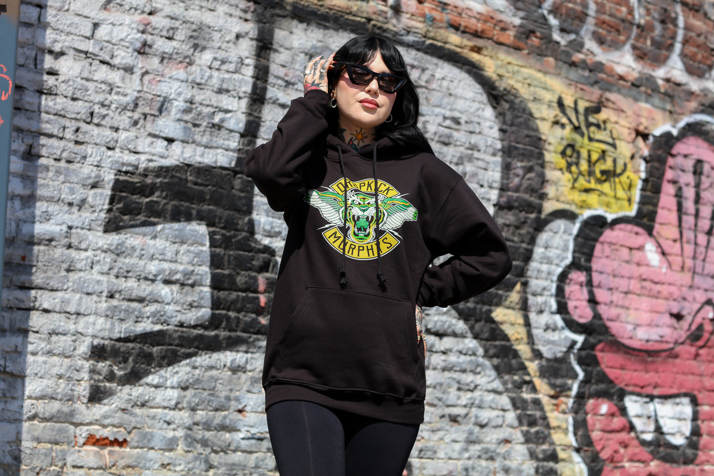 Tiger Lyric Pullover Hoodie (Black)