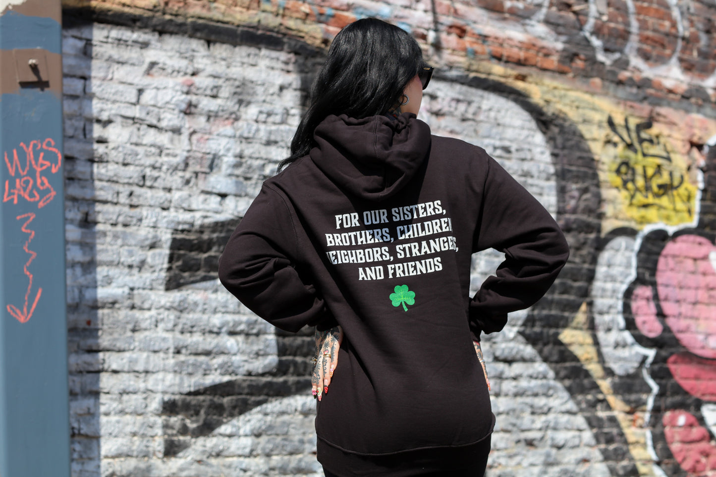 Tiger Lyric Pullover Hoodie (Black)