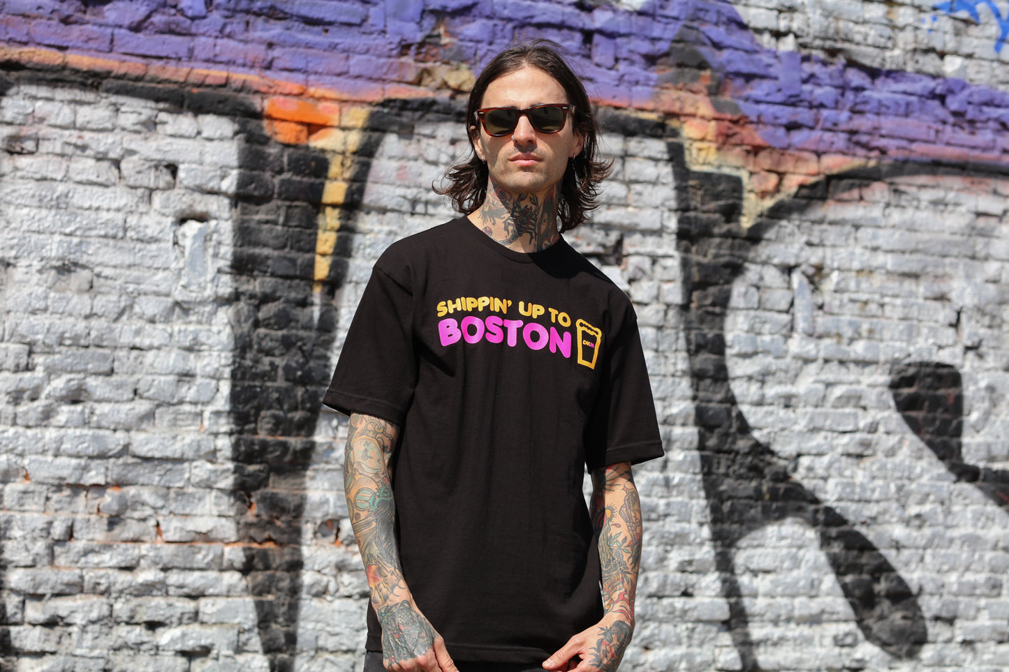 Dunkin' Up To Boston T-Shirt (Black)