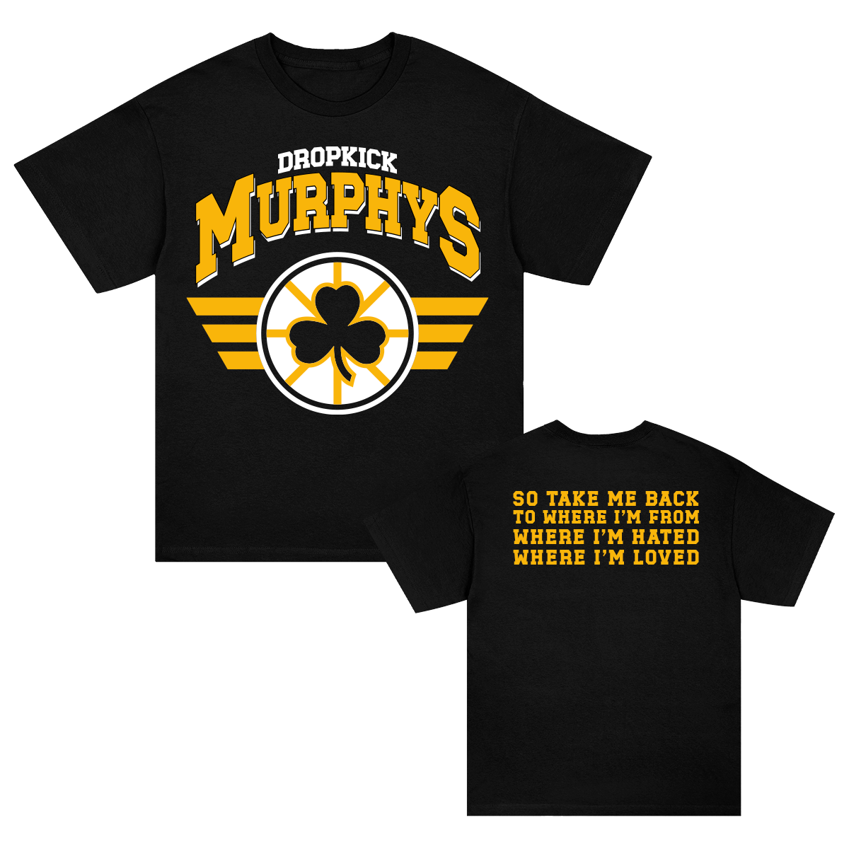 Shamrock Bruins T-Shirt (Black)