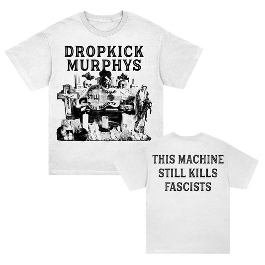 This Machine Still Kills Fascists Cover Redux 2025 T-Shirt (White)