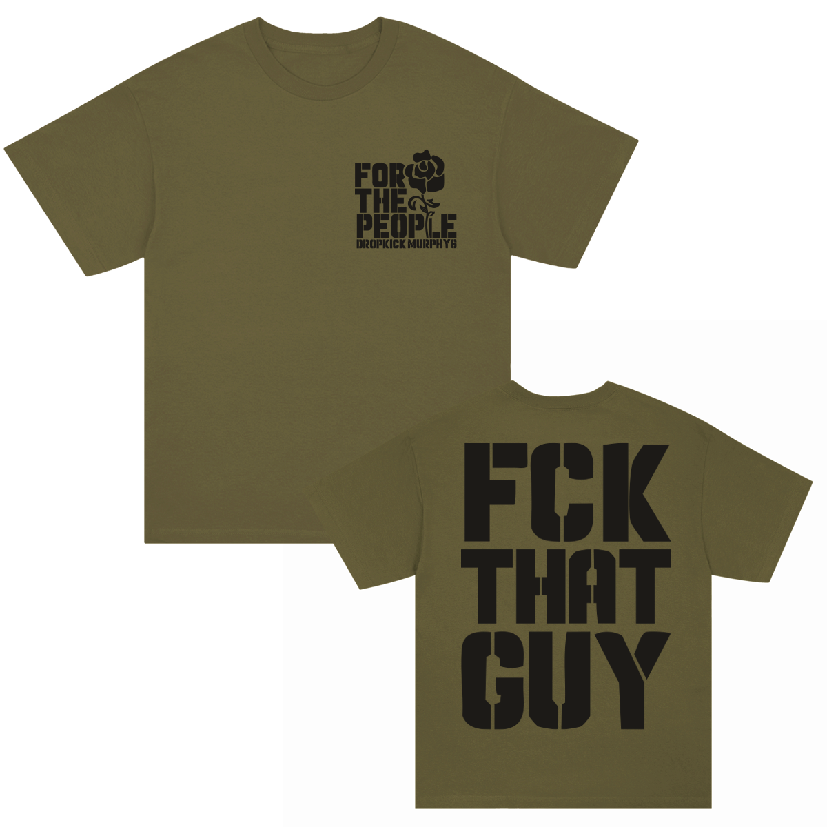 50s~60s フットボールシャツ DAN MURPHY 42 レーヨン FCK THAT GUY T-Shirt (Olive) – Dropkick Murphys