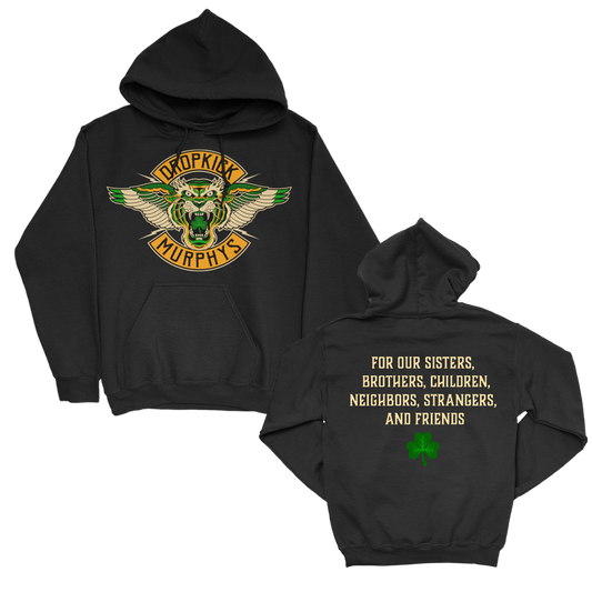 Tiger Lyric Pullover Hoodie (Black)