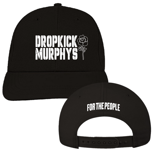 For The People Logo Snapback Hat (Black)