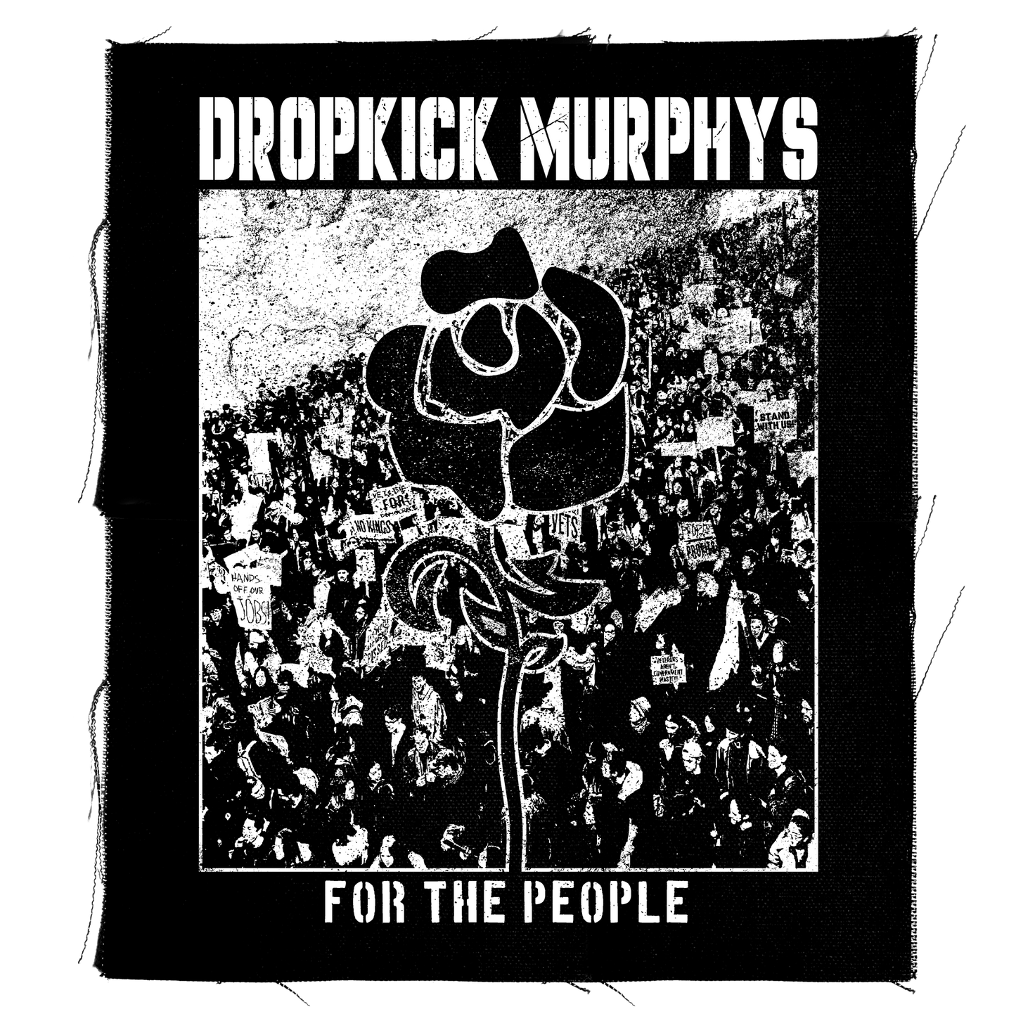 For The People Back Patch (Black)