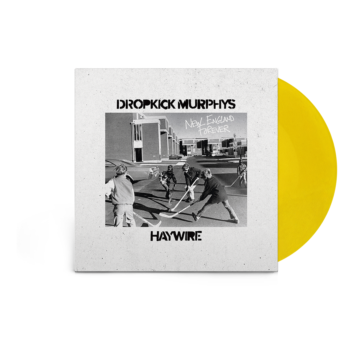 Dropkick Murphys X Haywire - New England Forever Split LP (Yellow)