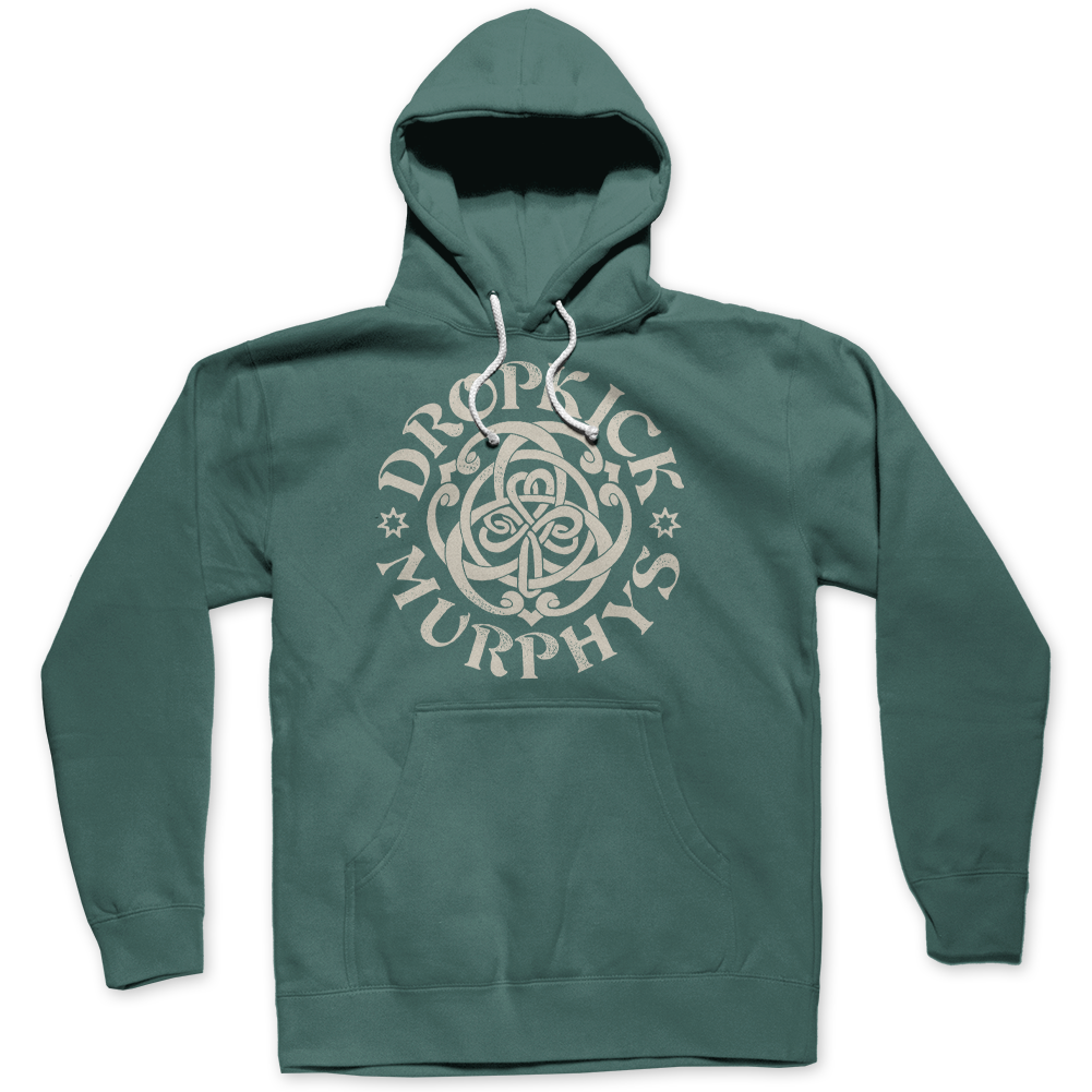 Celtic Pullover Hoodie Pine Dropkick Murphys