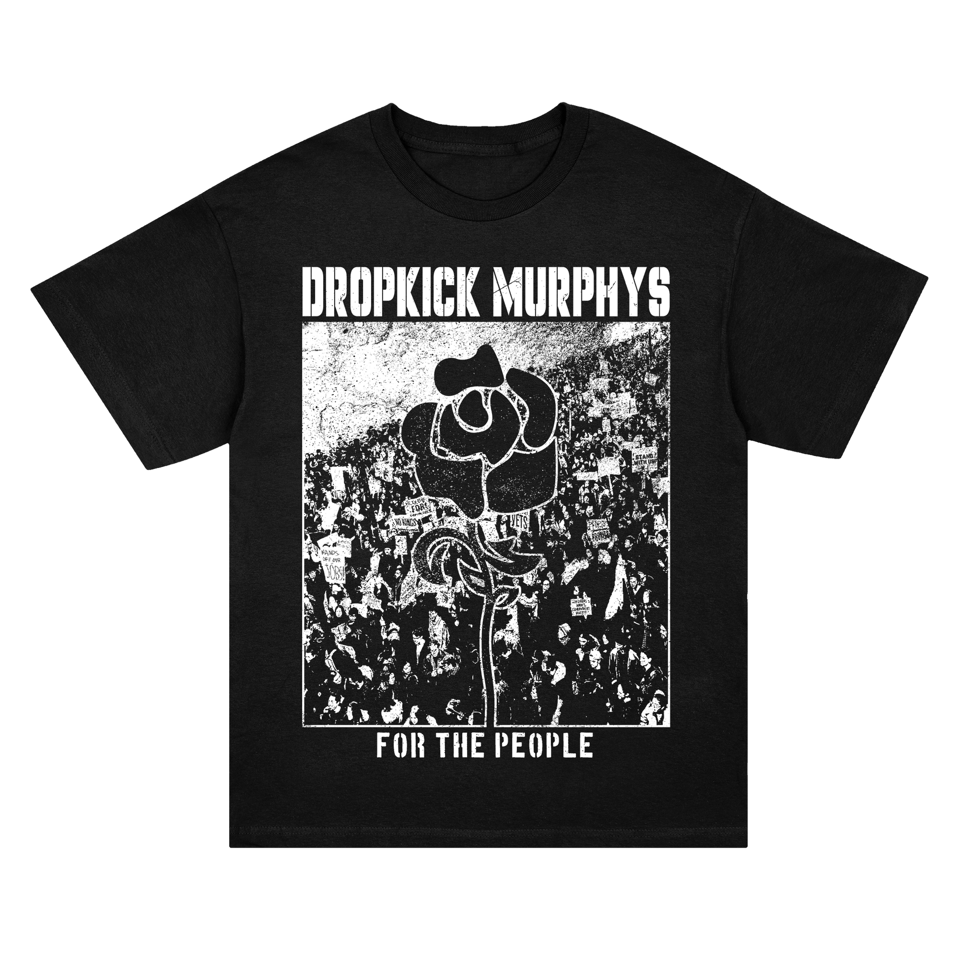 50s~60s フットボールシャツ DAN MURPHY 42 レーヨン For The People T-Shirt (Black) – Dropkick Murphys