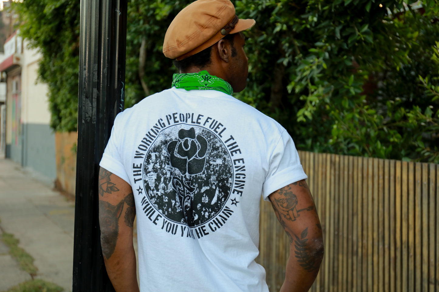 Yank The Chain T-Shirt (White)