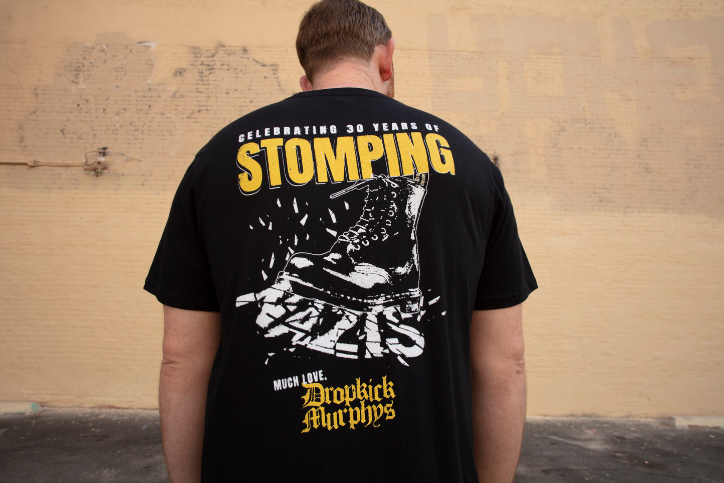 30 Years Of Stomping Nazis T-Shirt (Black)