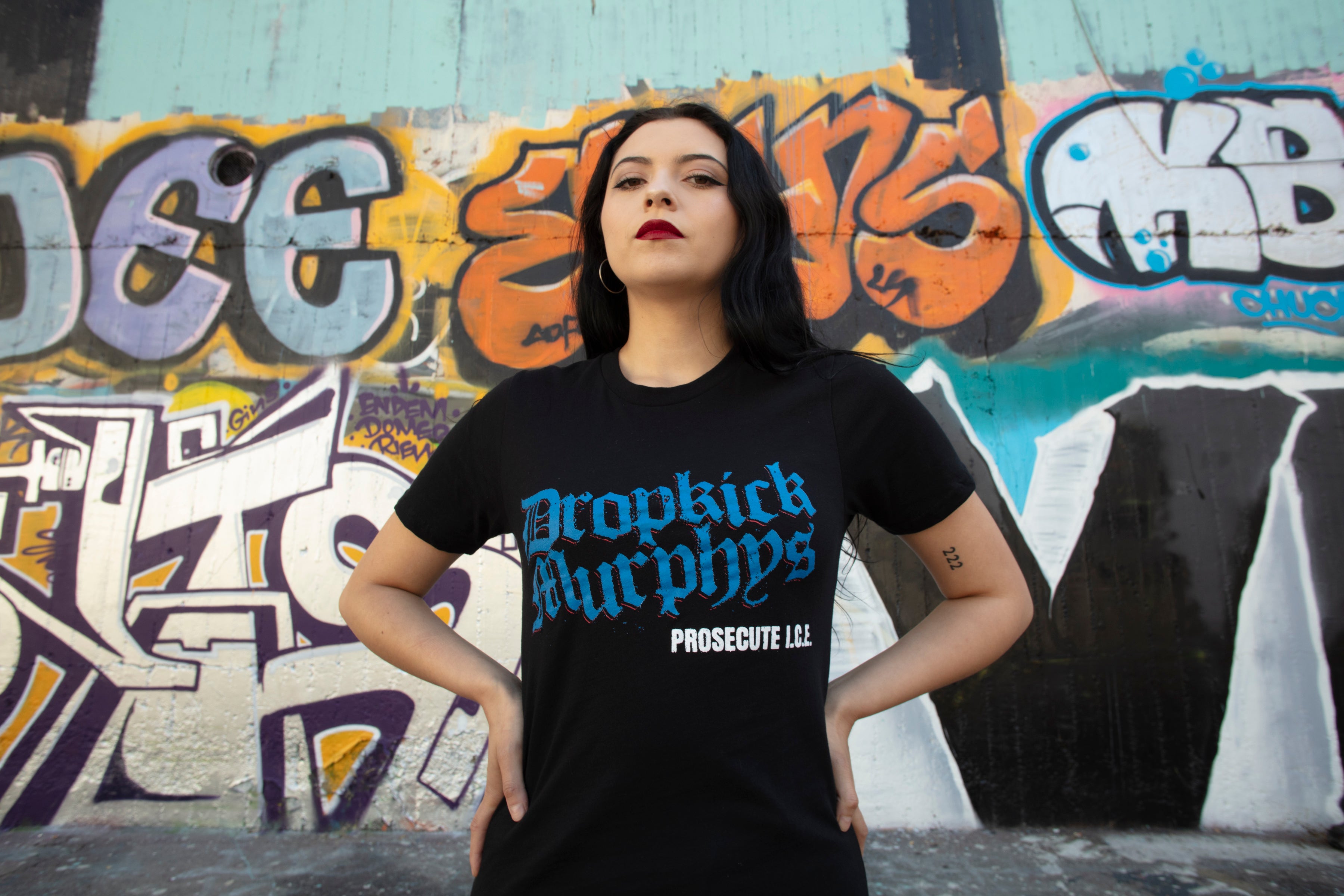Citizen I.C.E Lyric T-Shirt (Black) – Dropkick Murphys