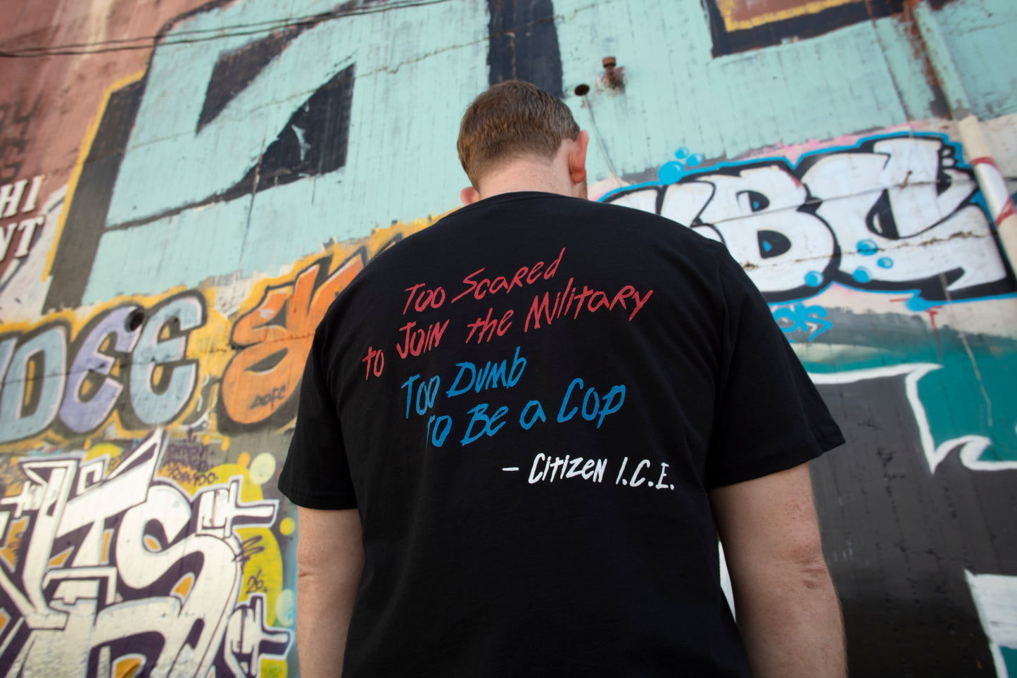 Citizen I.C.E Lyric T-Shirt (Black)