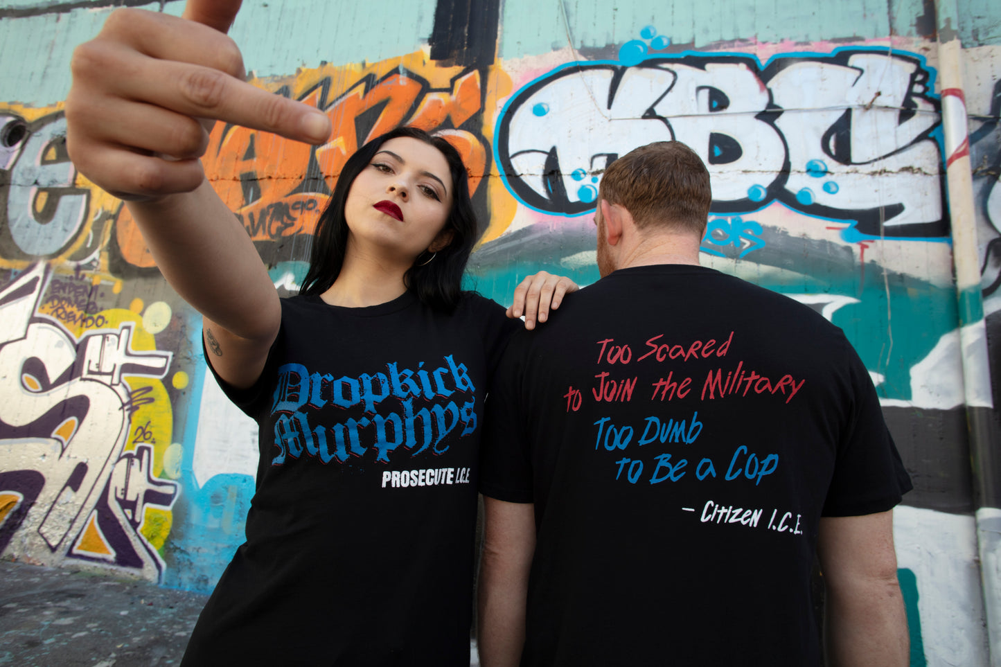 Citizen I.C.E Lyric T-Shirt (Black)