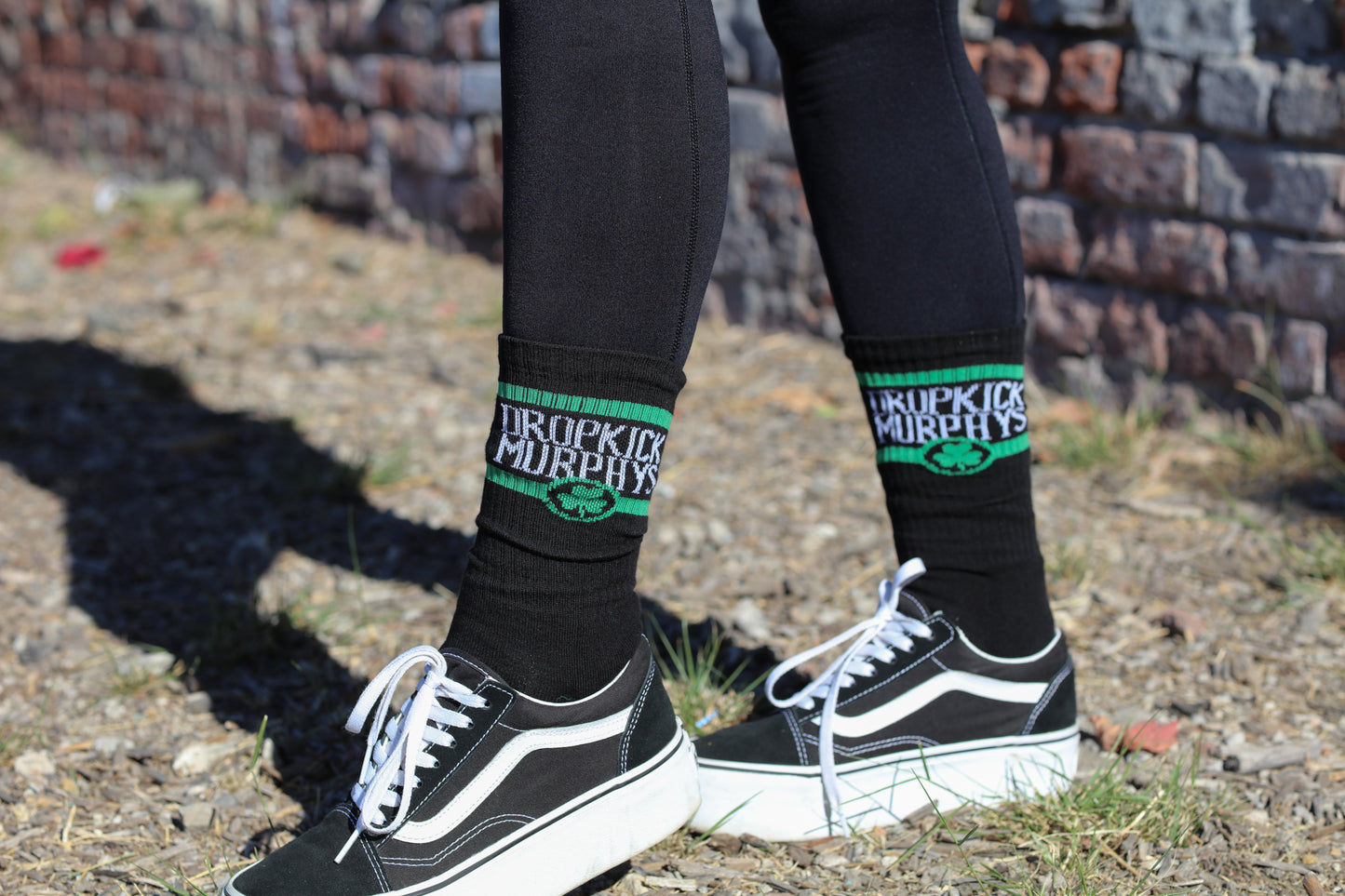 Shamrock Logo 2024 Socks (Black)