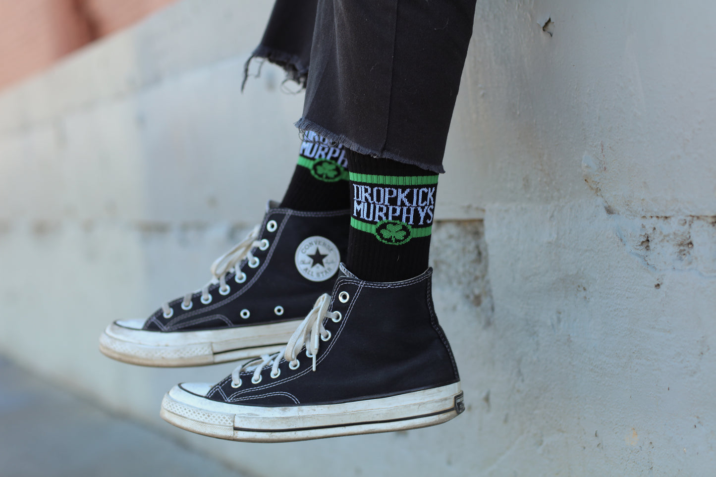 Shamrock Logo 2024 Socks (Black)