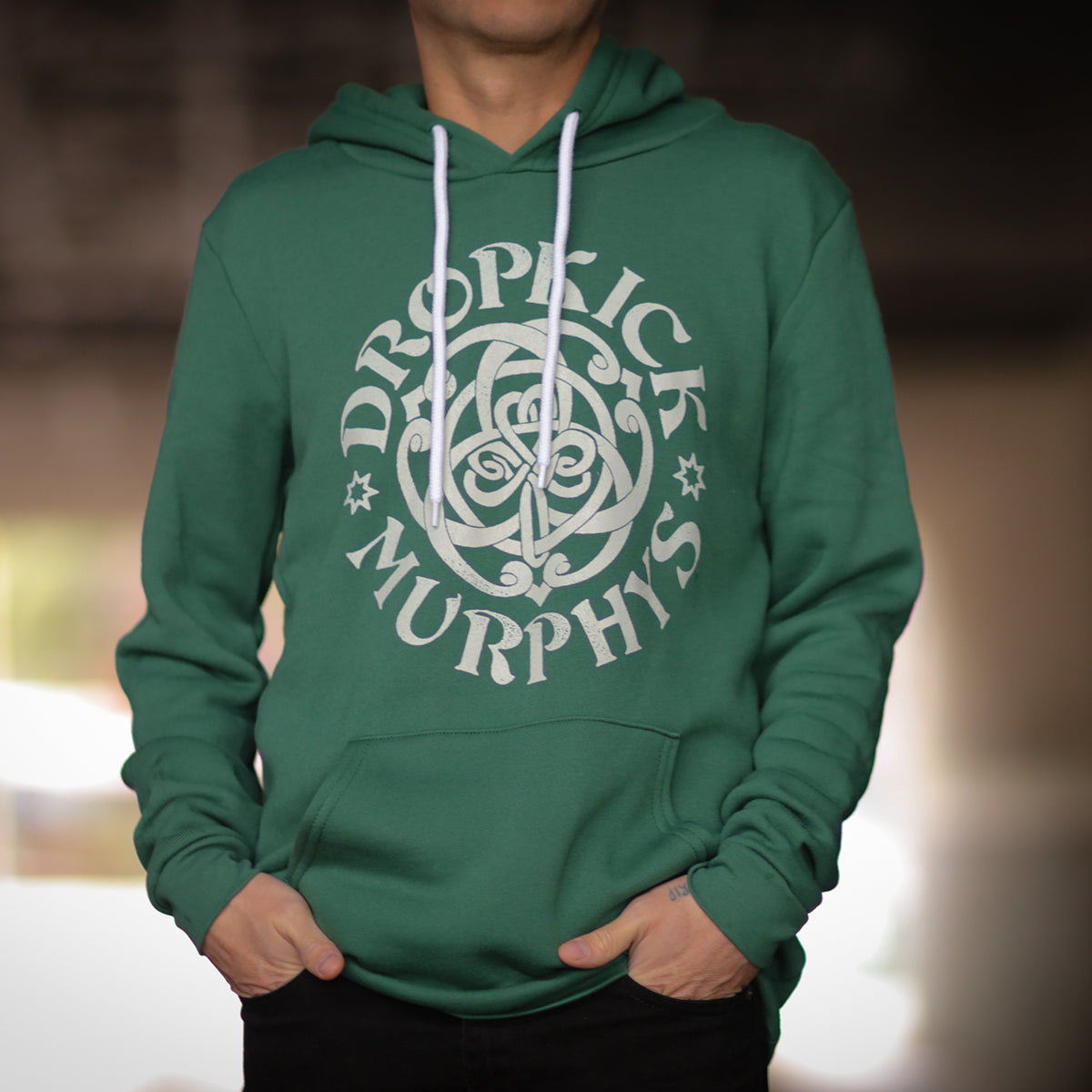 Celtic Pullover Hoodie Pine Dropkick Murphys