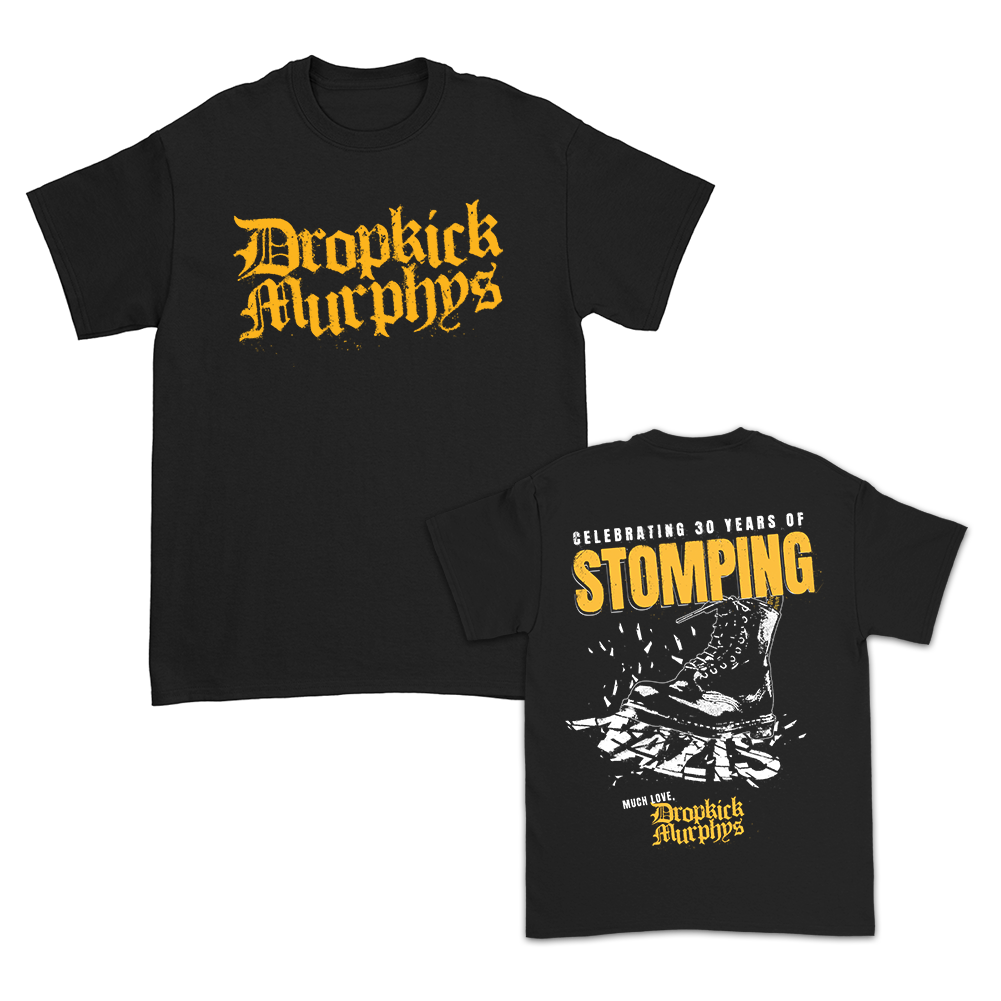 30 Years Of Stomping Nazis T-Shirt (Black)