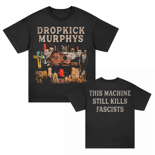 This Machine Still Kills Fascists Cover Redux 2025 T-Shirt (Black