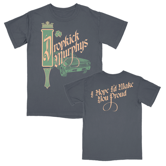 Chesterfields And Aftershave T-Shirt (Vintage Charcoal)