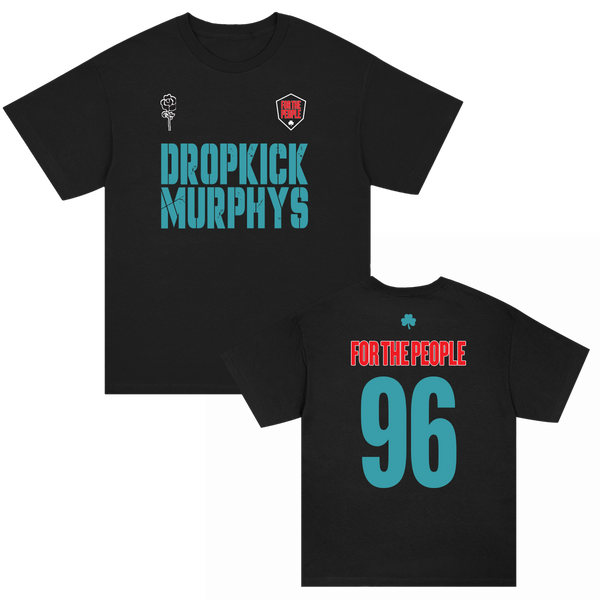 For The People Soccer Jersey T-Shirt (Black) – Dropkick Murphys