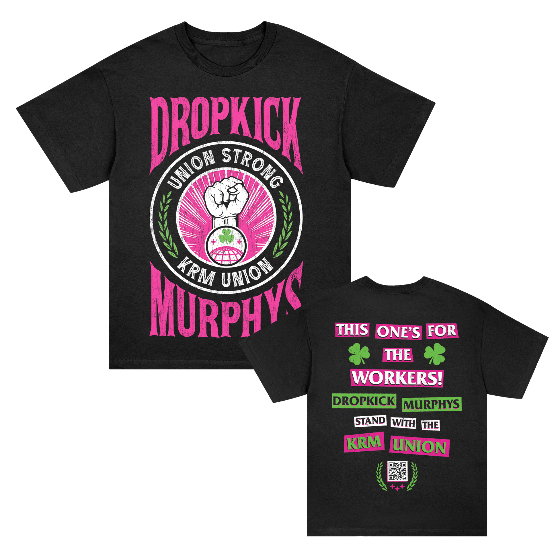 Dropkick Murphys X Teamsters Union Charity T-Shirt (Black)