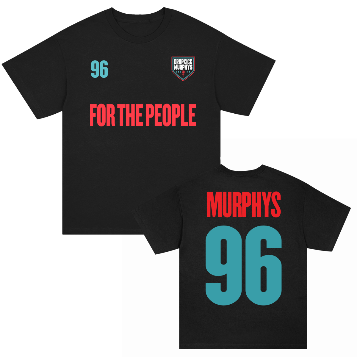 FTP 96 Soccer Jersey T-Shirt (Black)