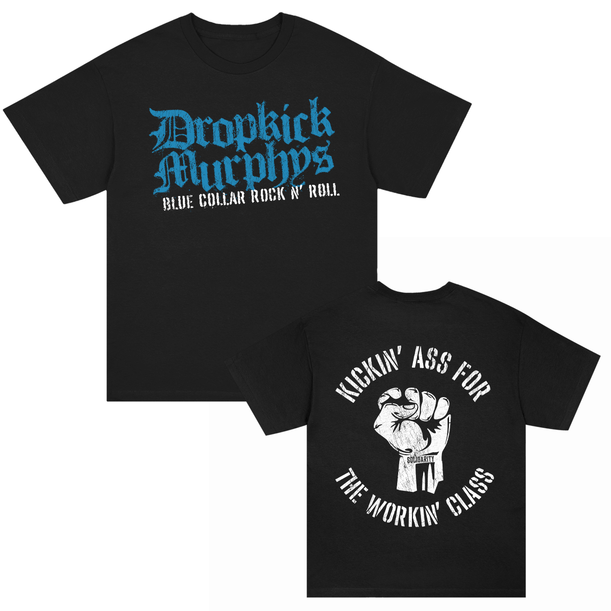 Blue Collar Rock N' Roll T-Shirt (Black)
