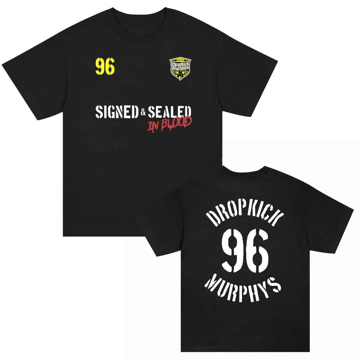 Signed And Sealed Soccer Jersey T-Shirt (Black)