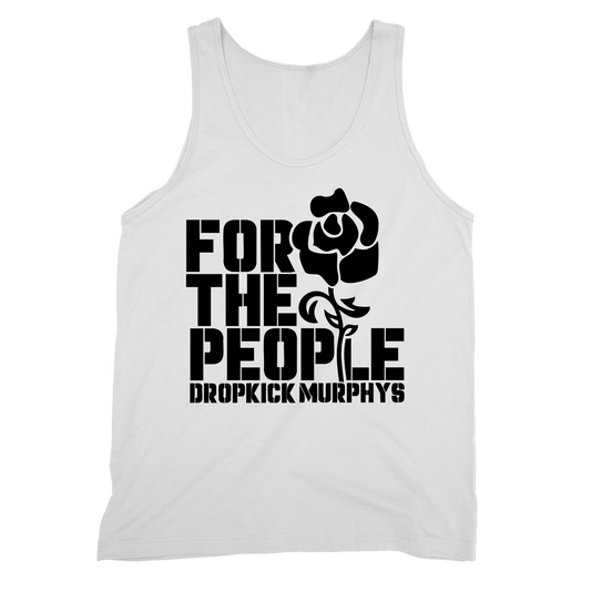 For The People Tank Top (White)