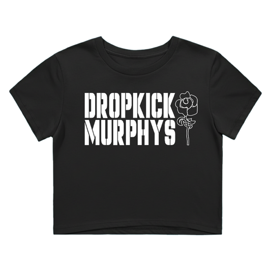 For The People Women's Crop T-Shirt (Black)