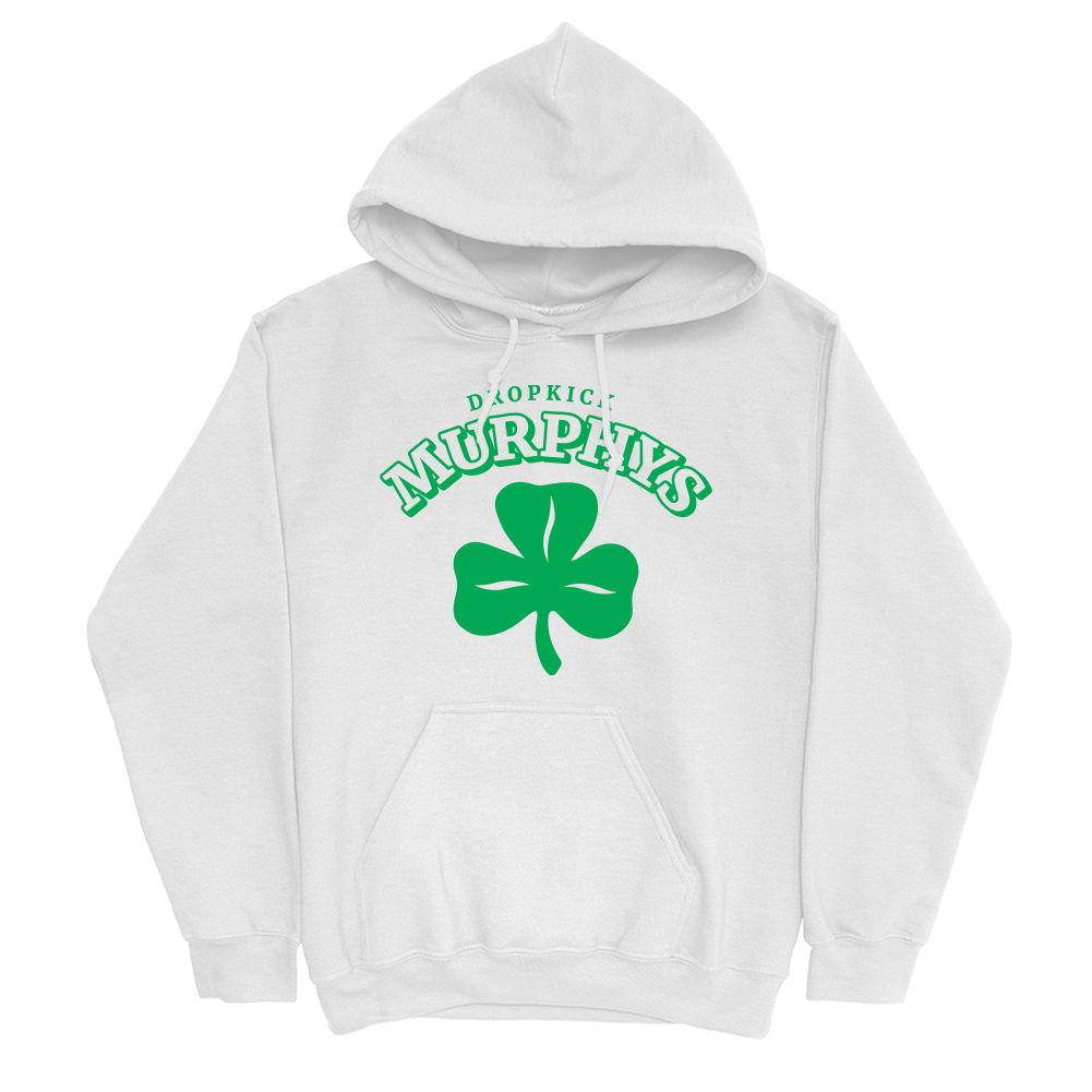 ShamROCK Logo Pullover Hoodie (White)