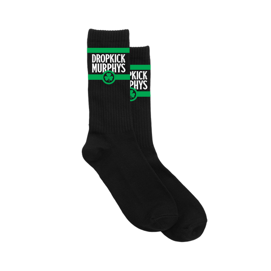 Shamrock Logo 2024 Socks (Black)