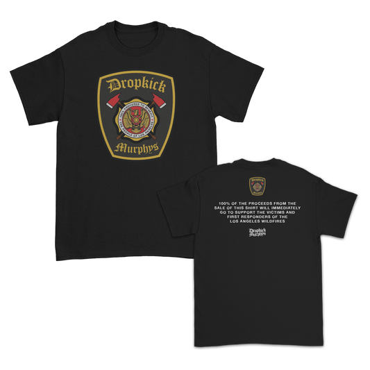 LA Fire 2025 Benefit T-Shirt (Black)