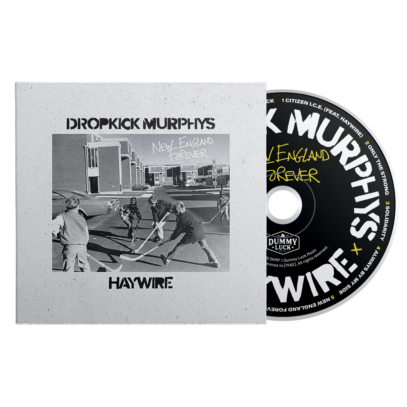 Dropkick Murphys X Haywire - New England Forever Split CD