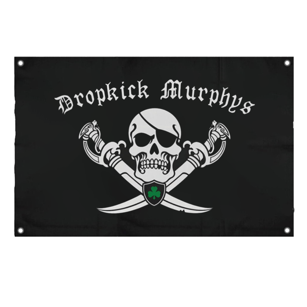 Jolly Roger Flag (Black)